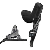 Sram Shift/Hydraulic Disc Brake Force22 (Uk Style) Yaw Front Shift Rear Brake 1800Mm W Flat Mount Hardware (Rotor & Bracket Sold Separately) Road Shifters